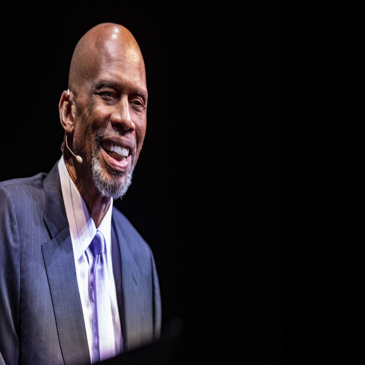 Kareem Abdul Jabbar Talks About Sports And Society To Bryan