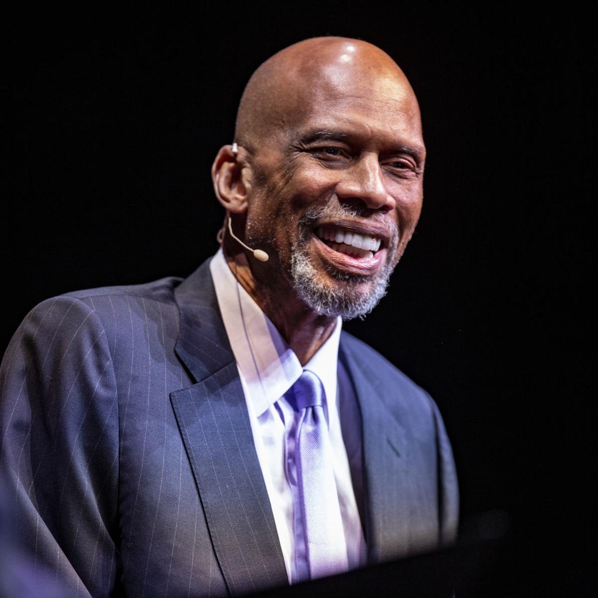 Kareem Abdul Jabbar Talks About Sports And Society To Bryan