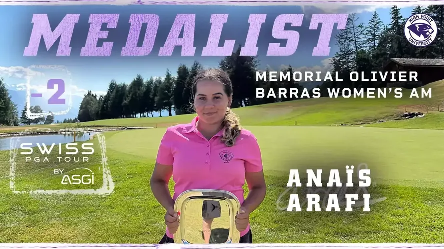 Arafi Wins Swiss PGA Tour Women’s Am Medalist for Spot at DP World Tour
