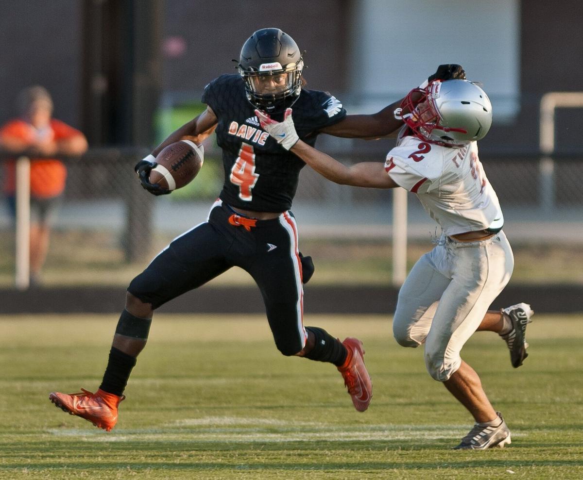 PHOTOS: Davie County squares off against Page in preseason football