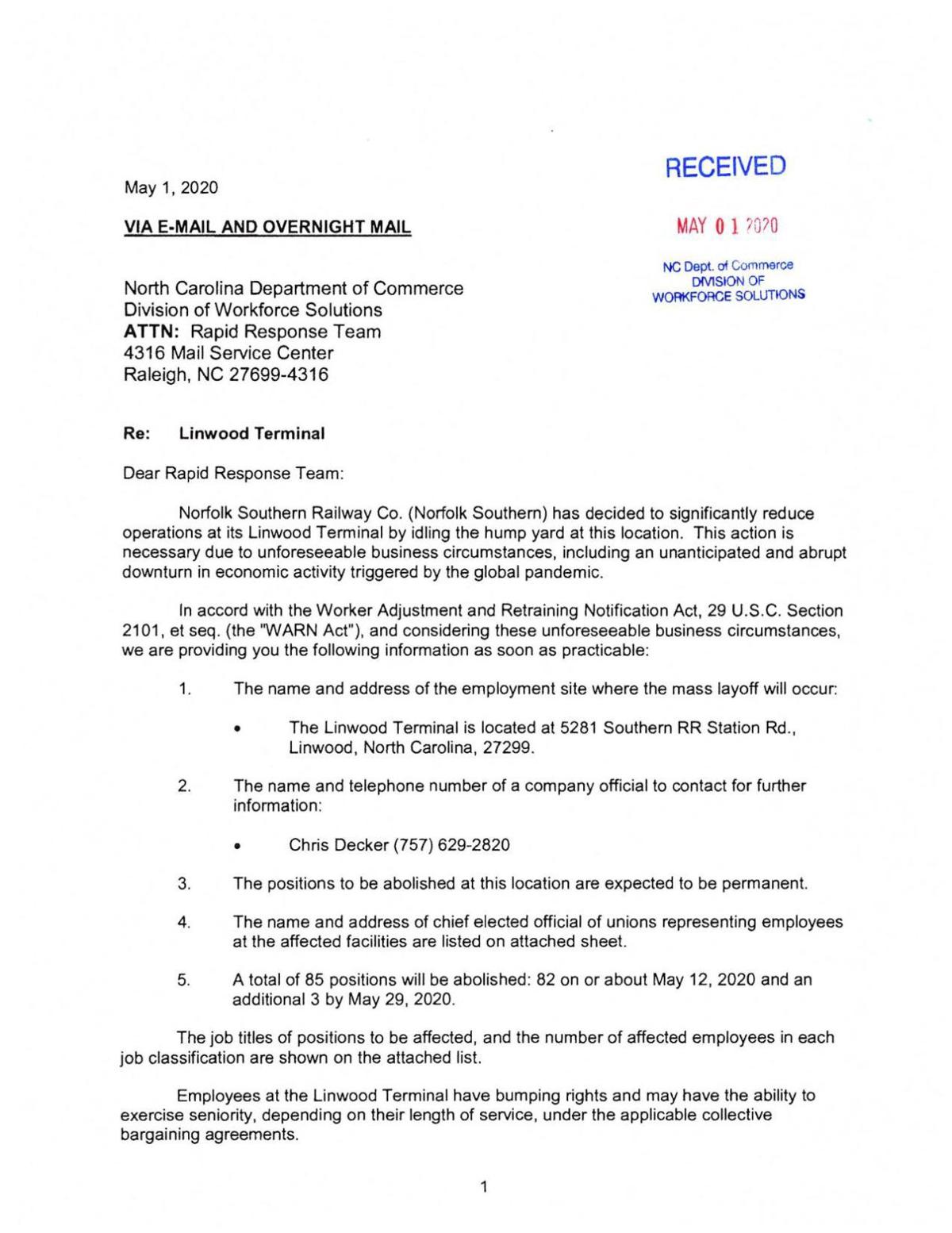 WARN Act Notice From Optum: Don't Ignore This!