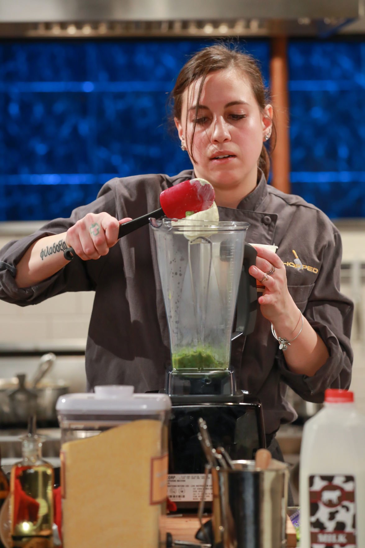 A former Noble Grille chef competed in 'Chopped' on the Food Network