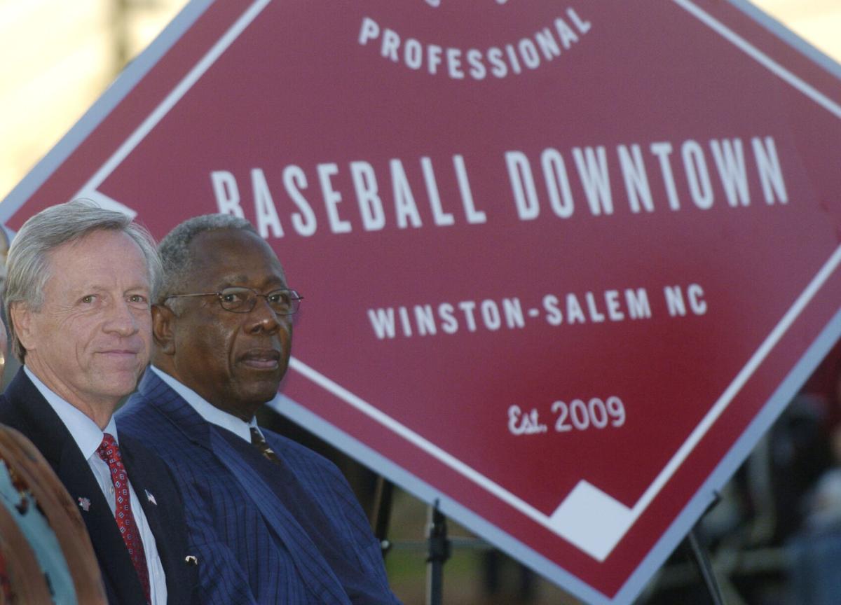 Allen Joines & Hank Aaron