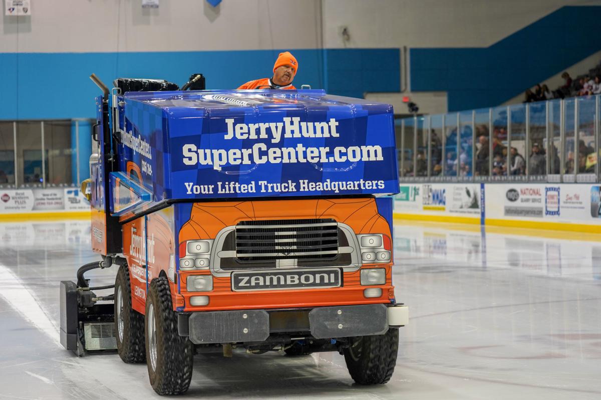A Check On The Bucket List Riding On The Zamboni At A Carolina