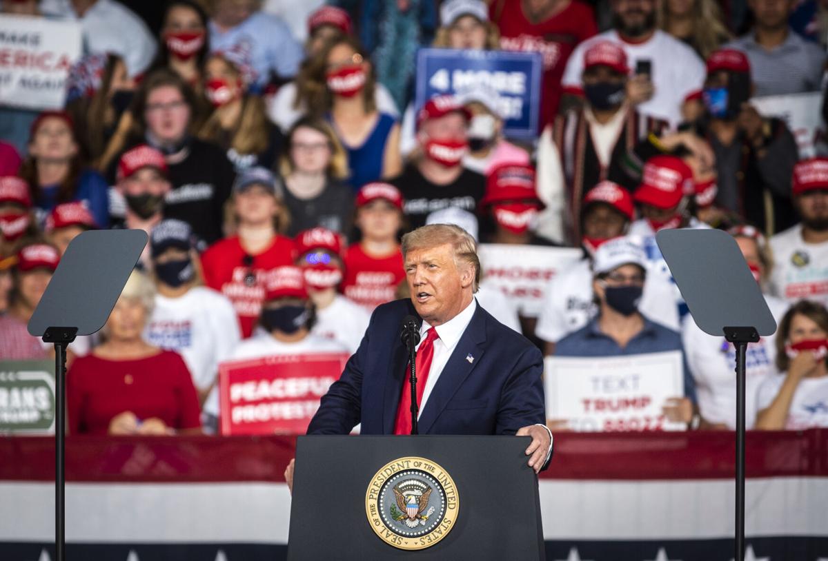 Thousands Turn Out To See President Trump In Winston Salem Local News Journalnow Com