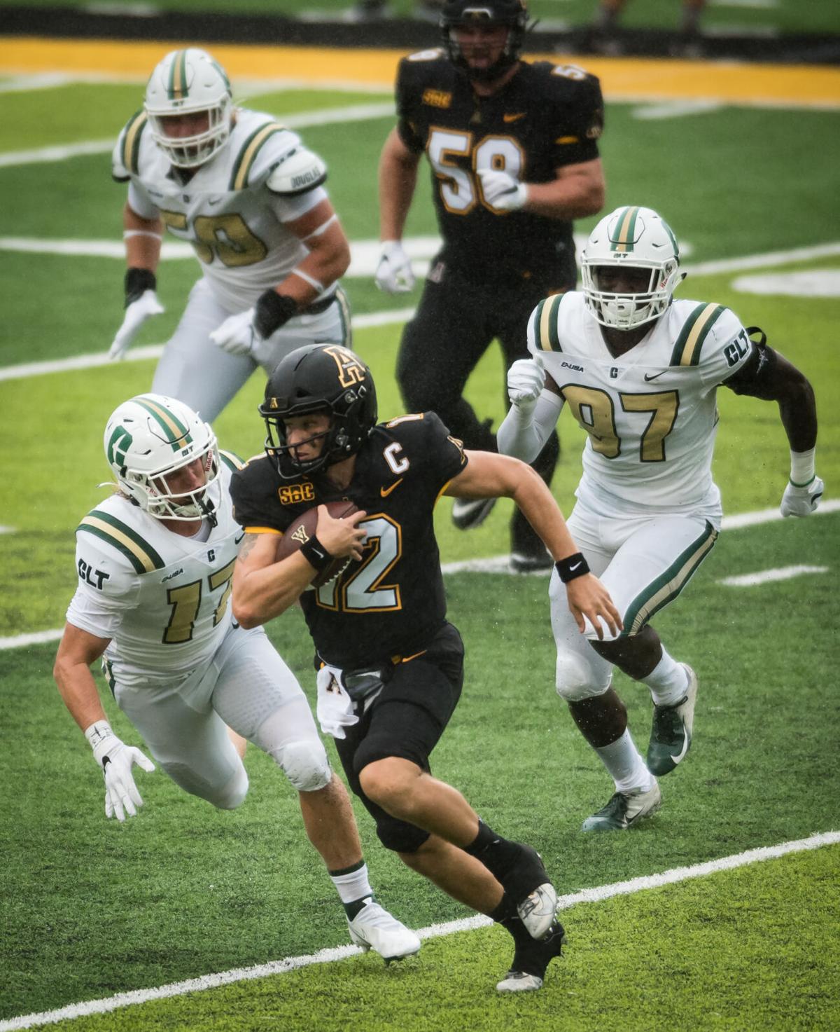Photos Appalachian State Football 35 20 Over Unc Charlotte In First 2020 Game Galleries Journalnow Com