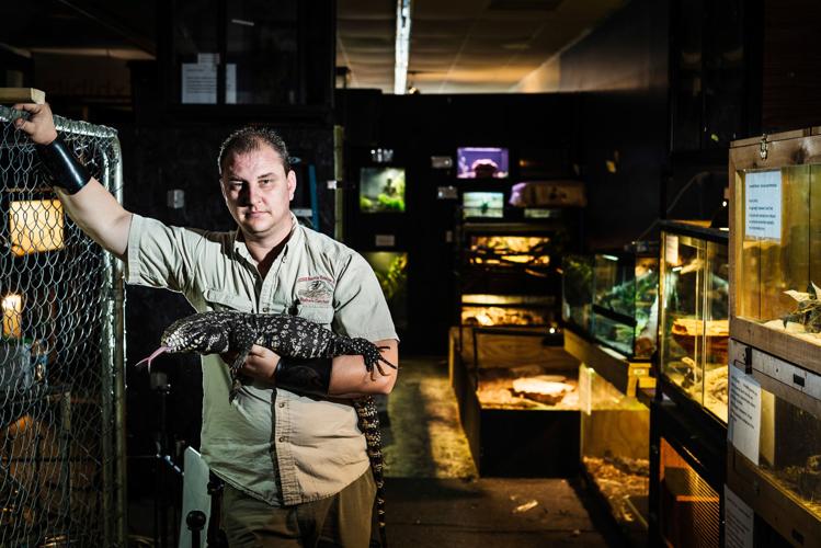 Reptile wrangler mulls plans to grow into a reptile zoo in Kernersville