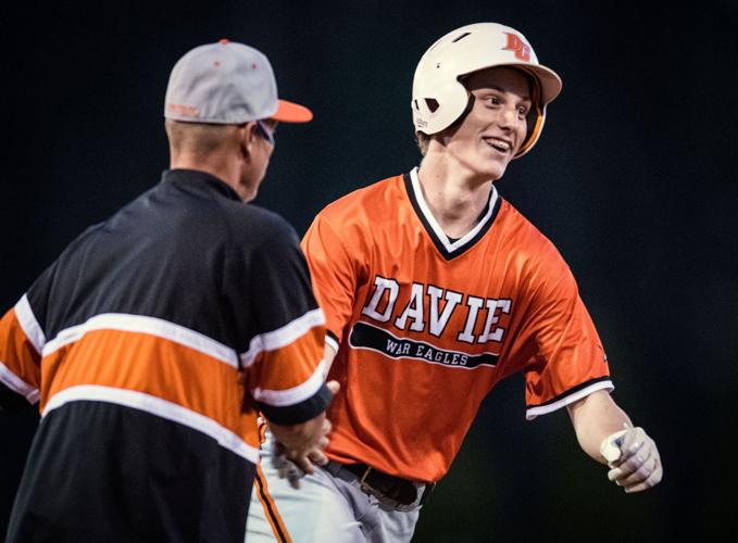 Hite Merrifield, Davie County, Center Fielder