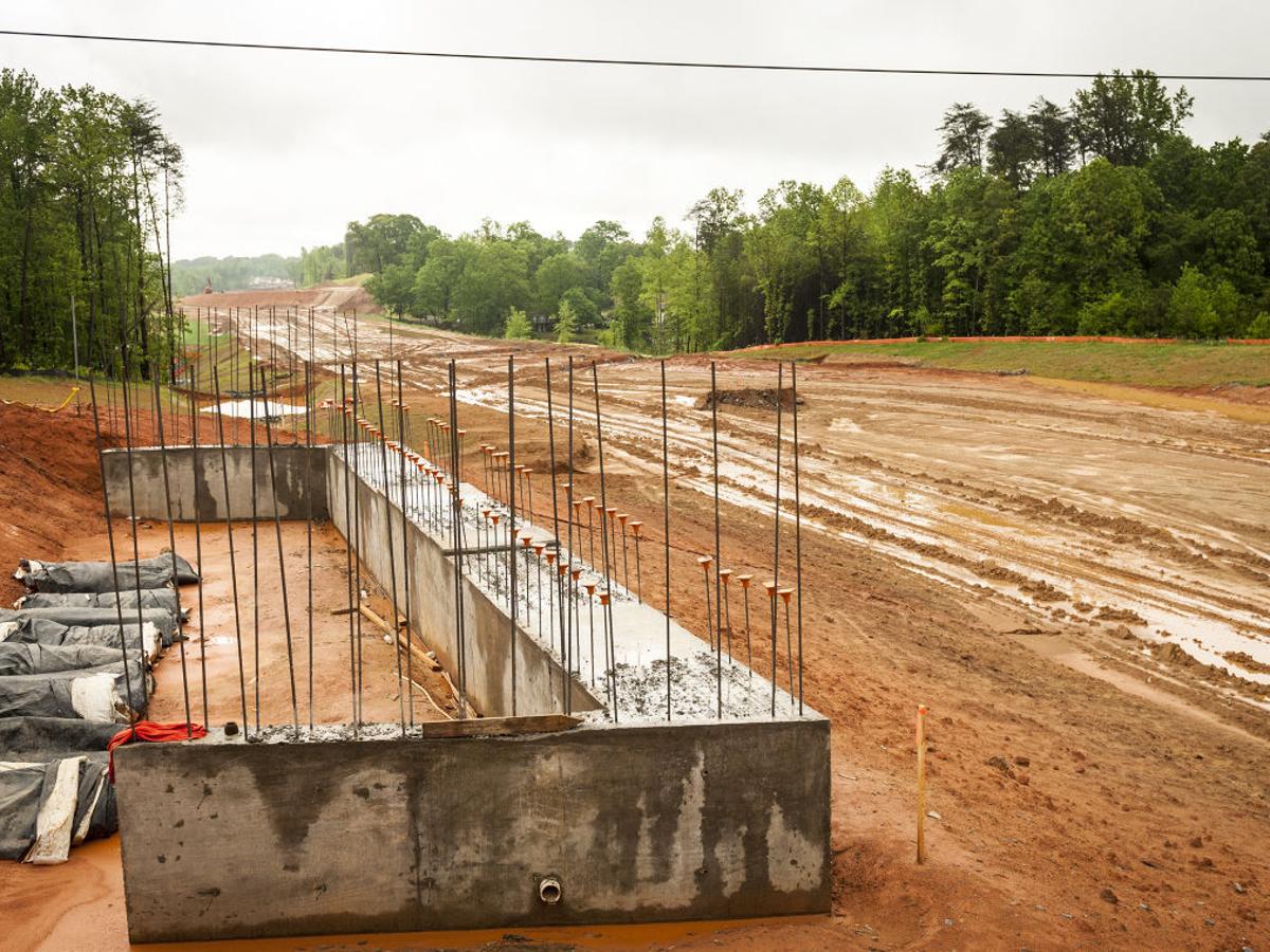 Through Mud Or Dust Work On Winston Salem Beltway Advances Local News Journalnow Com