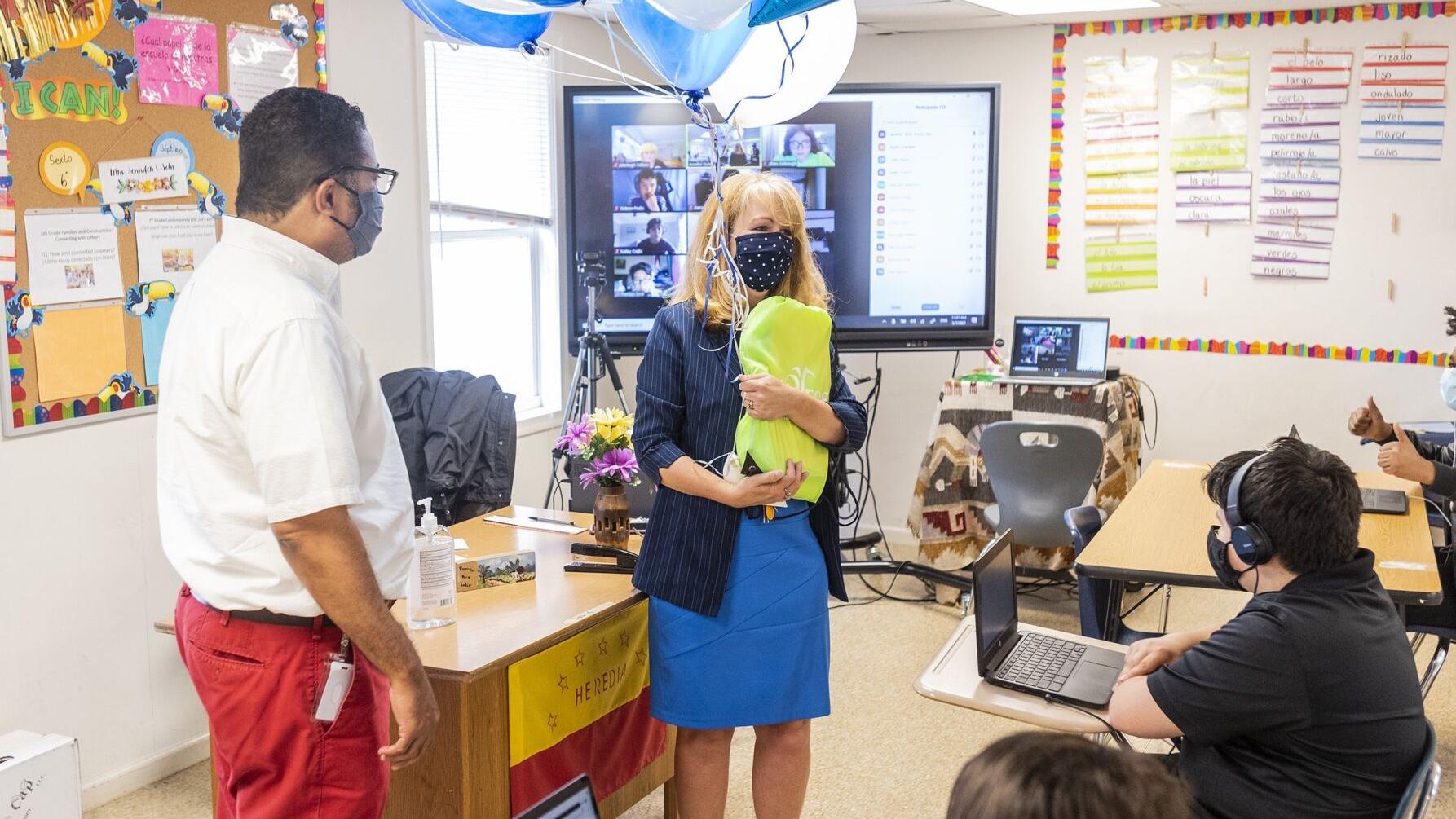 She loved lost cities and the Roman Empire. But the classroom won out for Teacher of the Year in Forsyth. - Vimarsana News