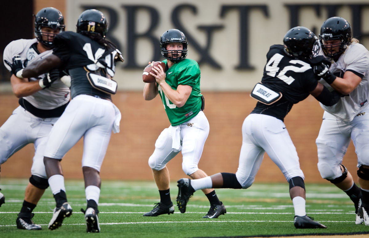 Freshman Wolford named Wake Forest s starting QB