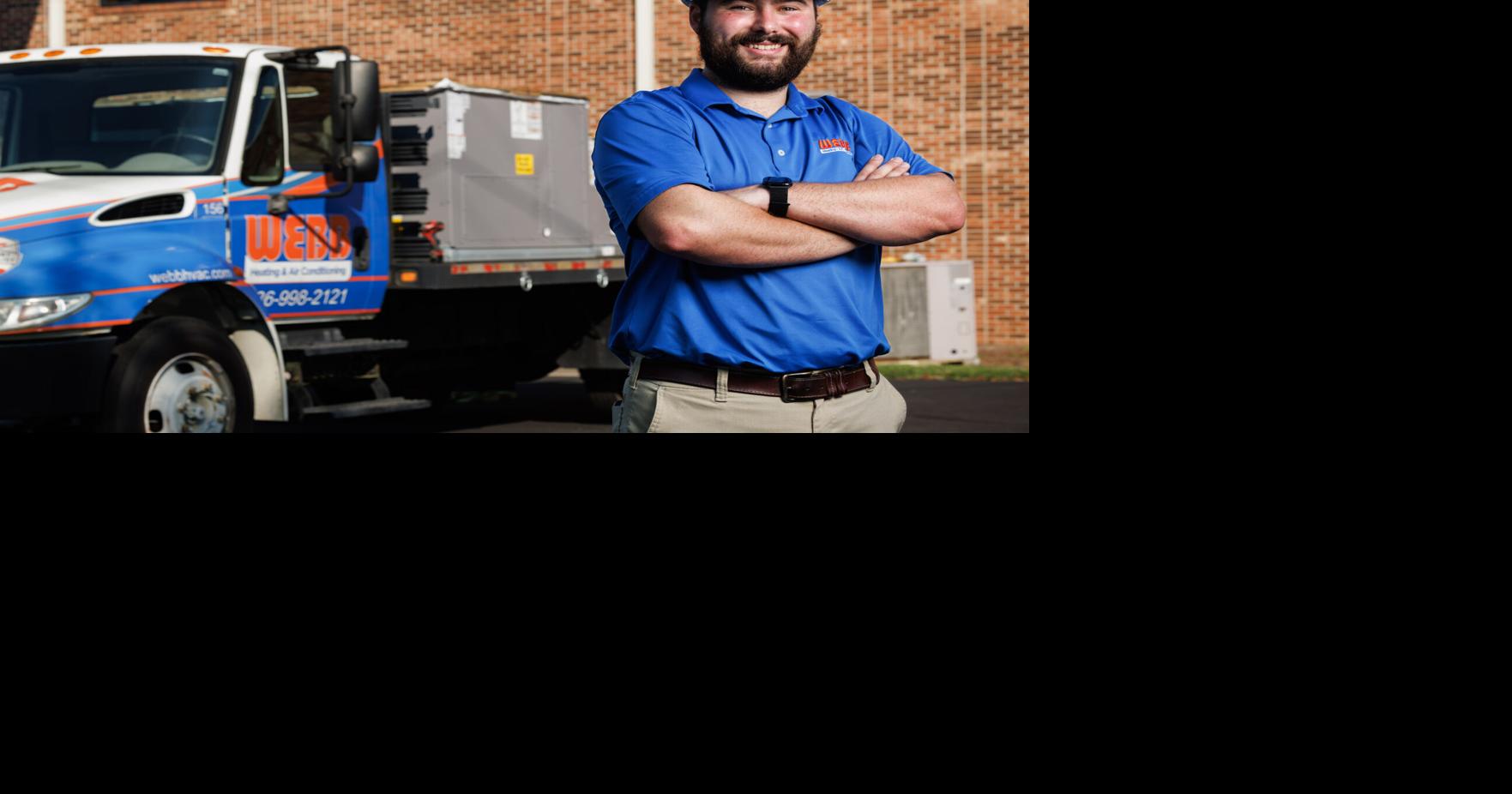 In a shaky economy, college dropout finds financial security installing HVAC