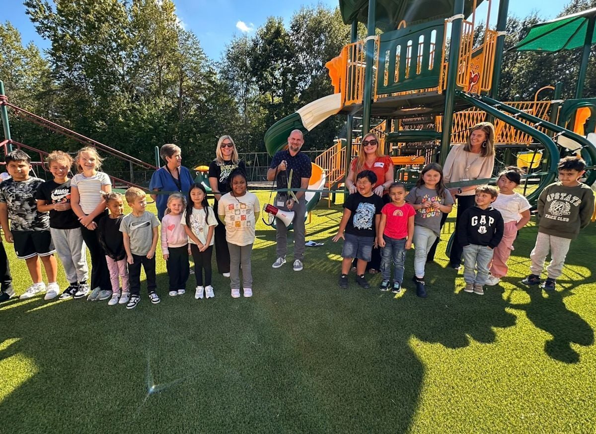 W. M. Jenkins Celebrates New Playground with Ribbon-Cutting Ceremony