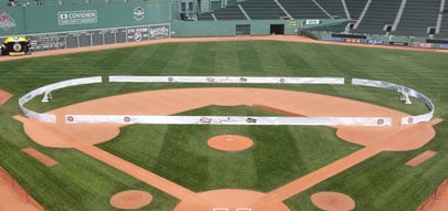 View Of Fenway Baseball Park by Bettmann