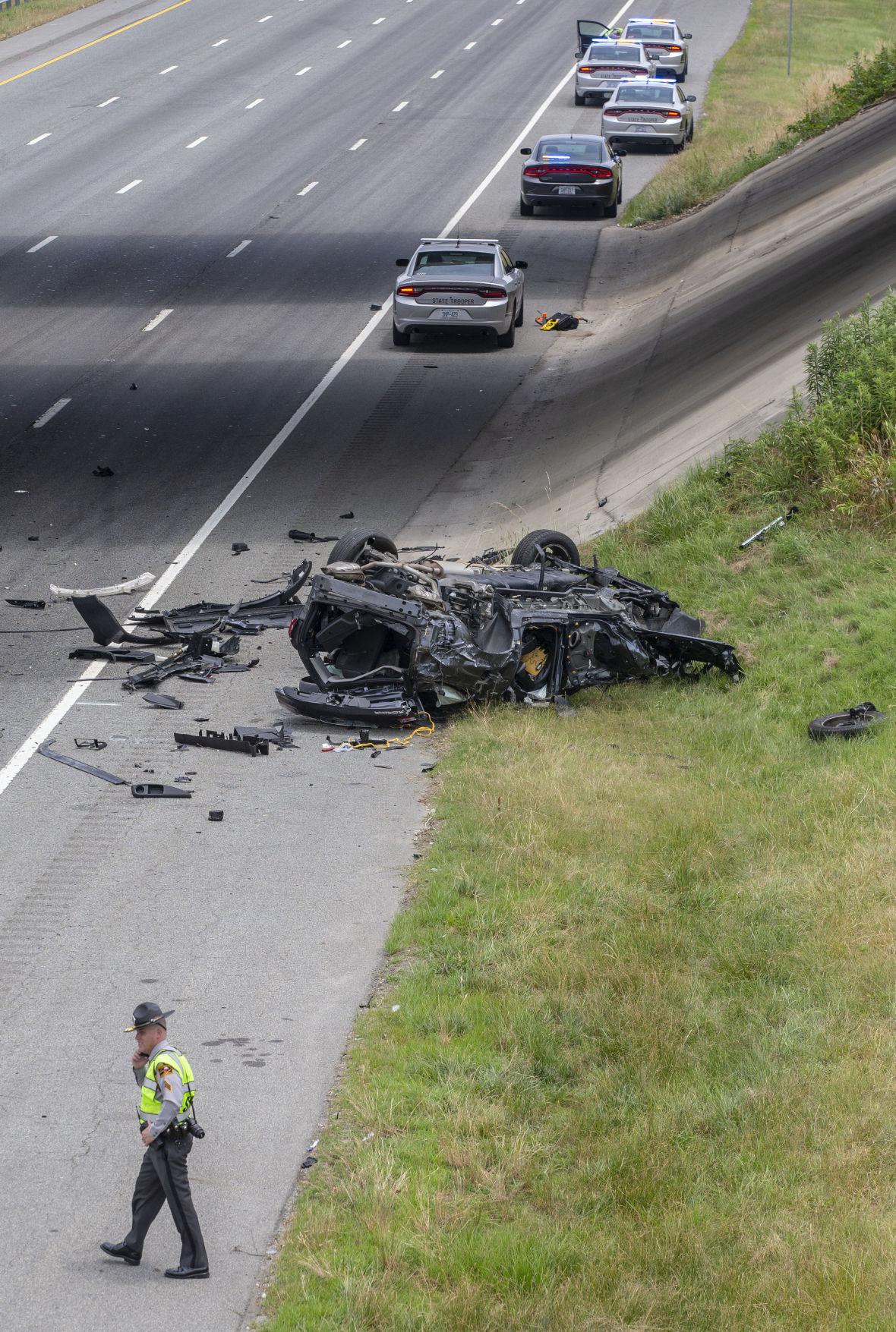 Troopers ID driver killed in wrongway crash at I73 bridge as