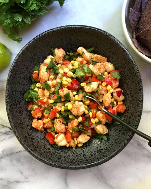 Fiesta Shrimp Salsa