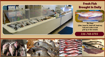 Fresh Fish Brought in DAILY!