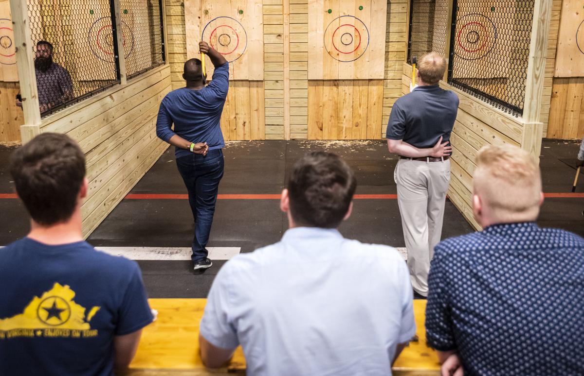 'Beer, axes, yes'; New axthrowing bar debuts in WinstonSalem