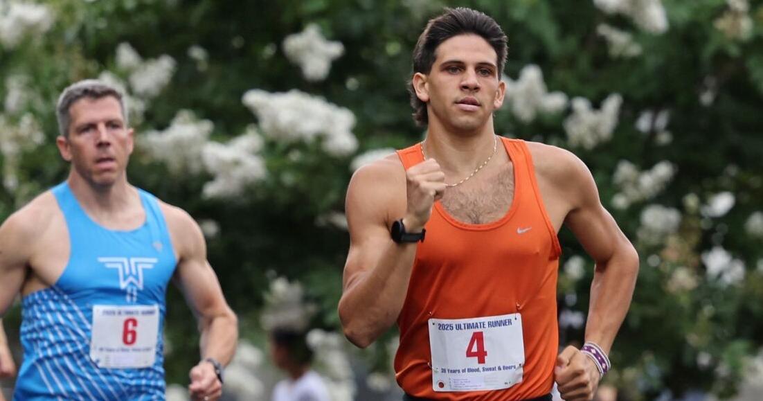 Hickman is Ultimate Runner at Hanes Park in Forsyth Co. NC
