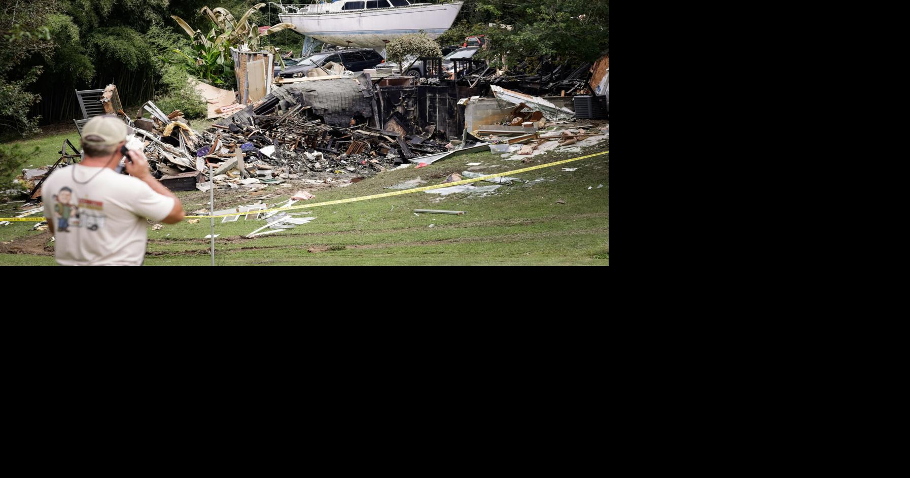 House explosion at Friedburg Church Road in Winston-Salem