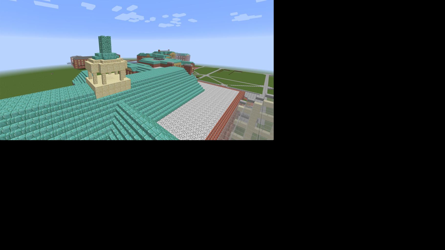 Wake Forest University Student Recreating Campus In Minecraft