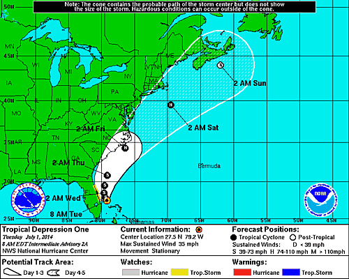 Tropical system could affect North Carolina this weekend