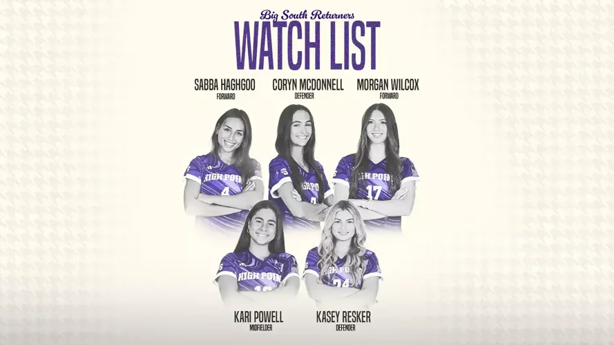 2026 Big South Women's Soccer Preseason Players to Watch List
