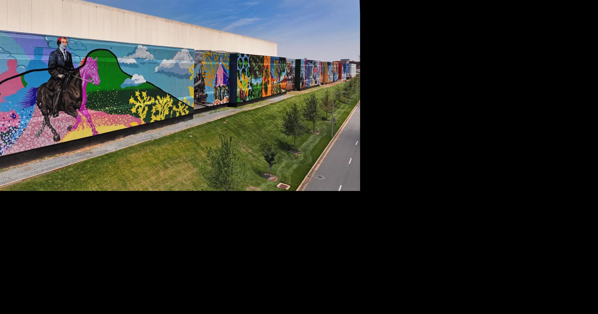 R.J. Reynolds mural debuts at Whitaker Park in Winston NC
