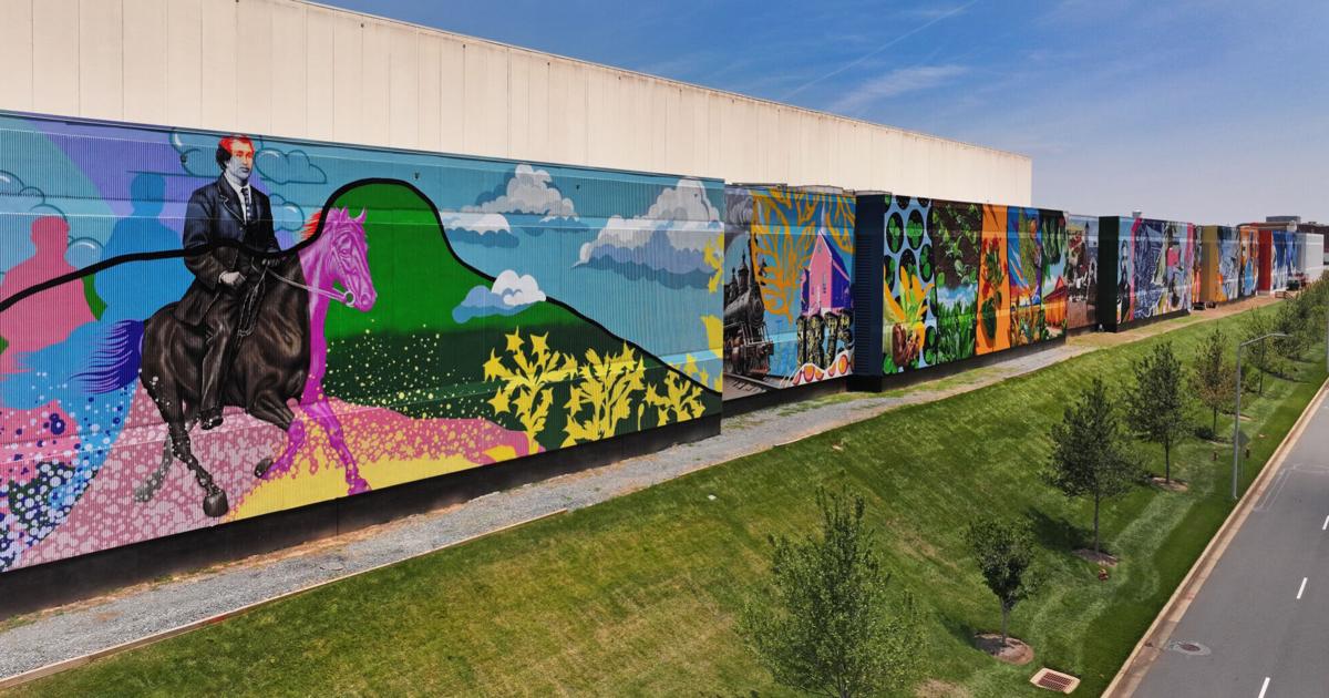 R.J. Reynolds mural debuts at Whitaker Park in Winston NC