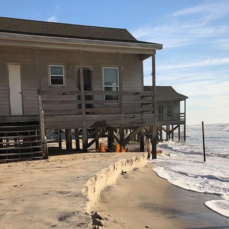 Rustic Outer Banks Cabins Are Slowly Falling Into The Ocean Can