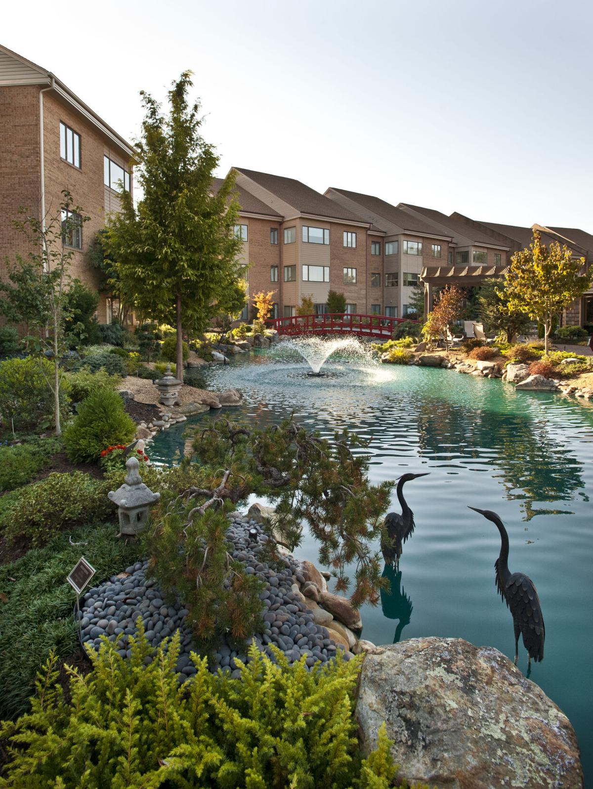 Amy Dixon Japanese Garden Offers Peace And Serenity To Residents Of Bermuda Village Retirement Community Home Garden Journalnow Com