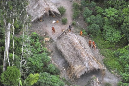 Endangered People Amazon Indians Living In Isolation Face Big Threat From Encroaching Development