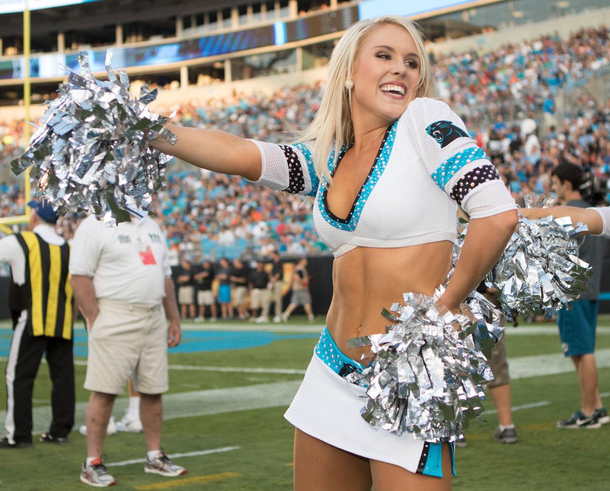 Former West Forsyth cheerleader will be at Super Bowl as part of Panthers'  TopCats (copy)