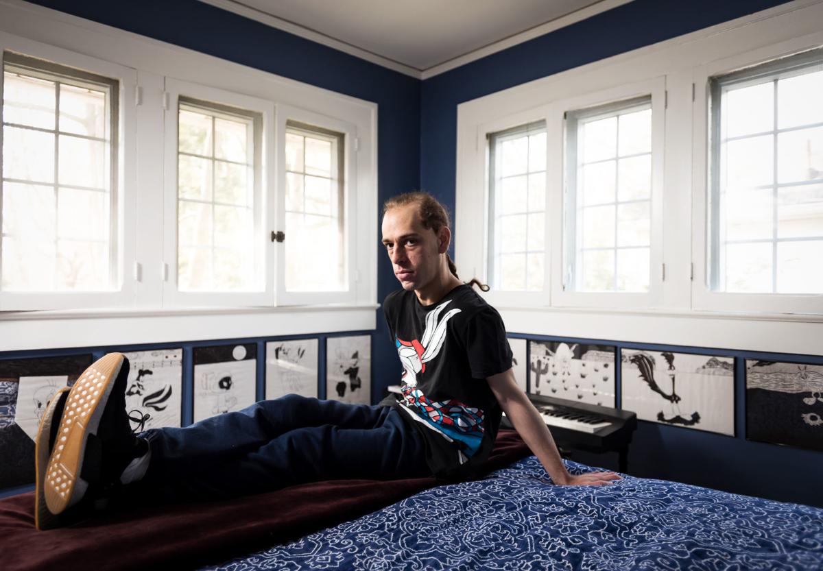Winston Salem North Carolina Map Winston Salem North Carolina Map, Matthew Errett A 25 Year Old Student At Winston Salem State University Poses For A Portrait In His Bedroom In His Familys Home In Winston Salem, Winston Salem North Carolina Map