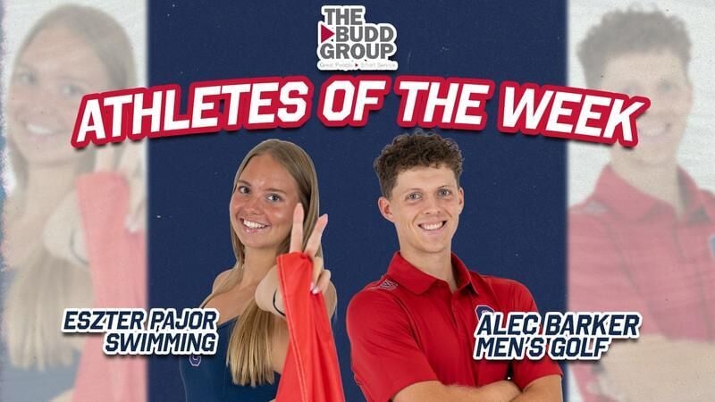 Pajor and Barker Earn Catawba Athletes of the Week Honors Presented by The Budd Group