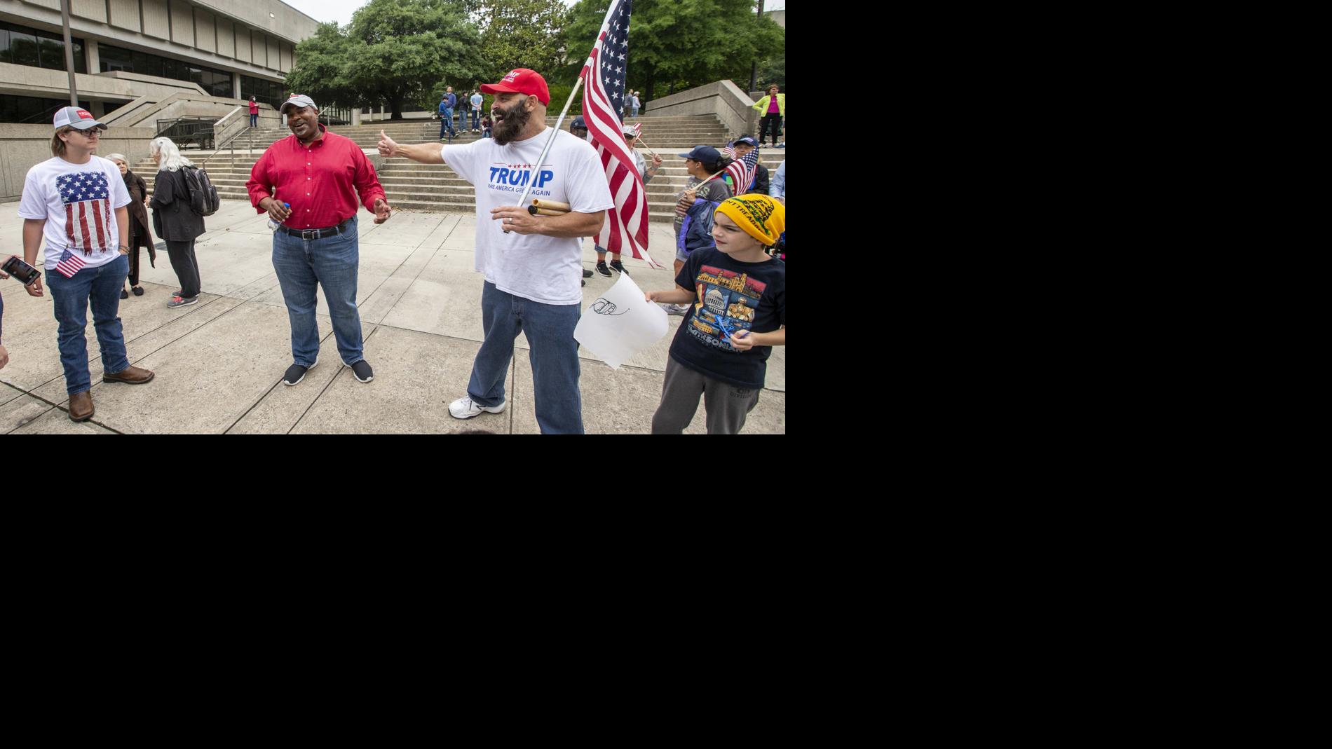 Reopen NC holds Memorial Day rally in Greensboro Zno