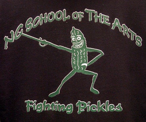 uncsa fighting pickles shirt