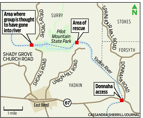 Yadkin River Access Map Late-Night Search On Yadkin River Ends With Rescue Of Stranded Tubers |  Local News | Journalnow.com
