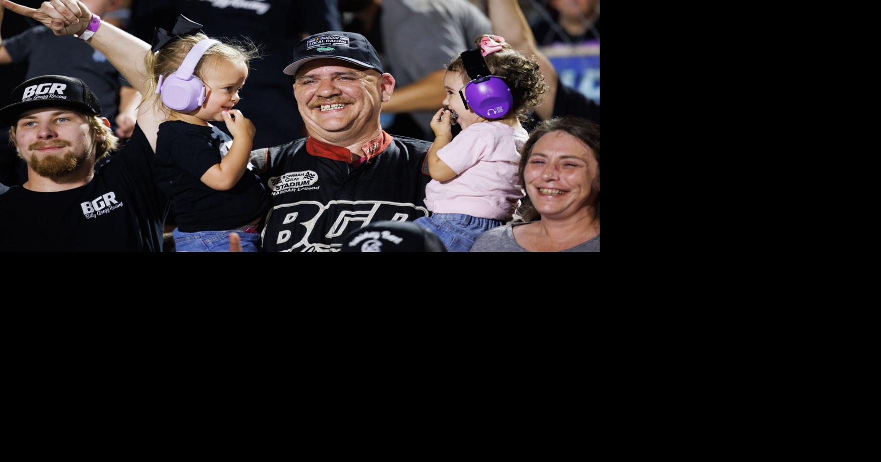 Two of the four division champions settled on the track at Bowman Gray Stadium