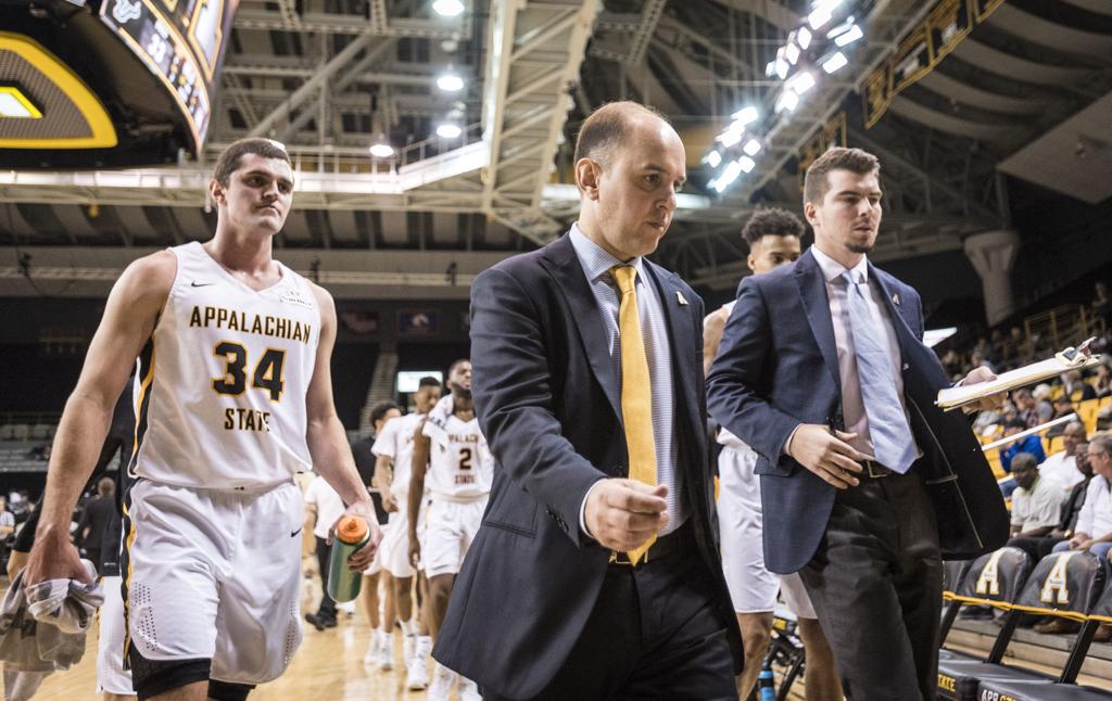 App State Men S Basketball Coach Jim Fox Signs A Two Year