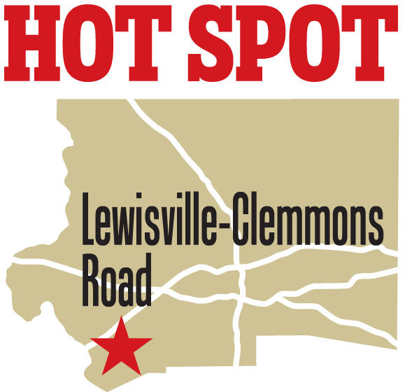 In Clemmons, progress centers around LewisvilleClemmons Road Local