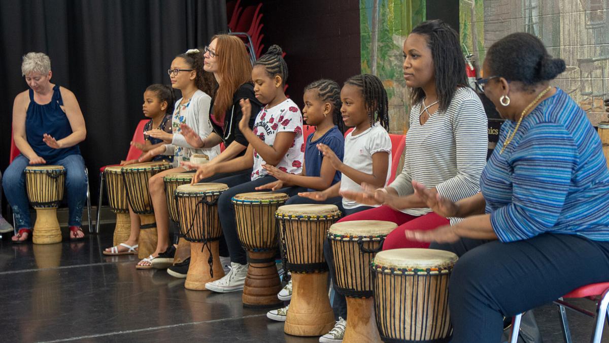 Surry Arts Council drumming circle