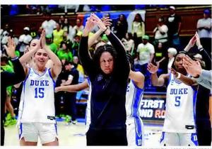 Duke surges to No. 11 in AP Top 25 women's poll