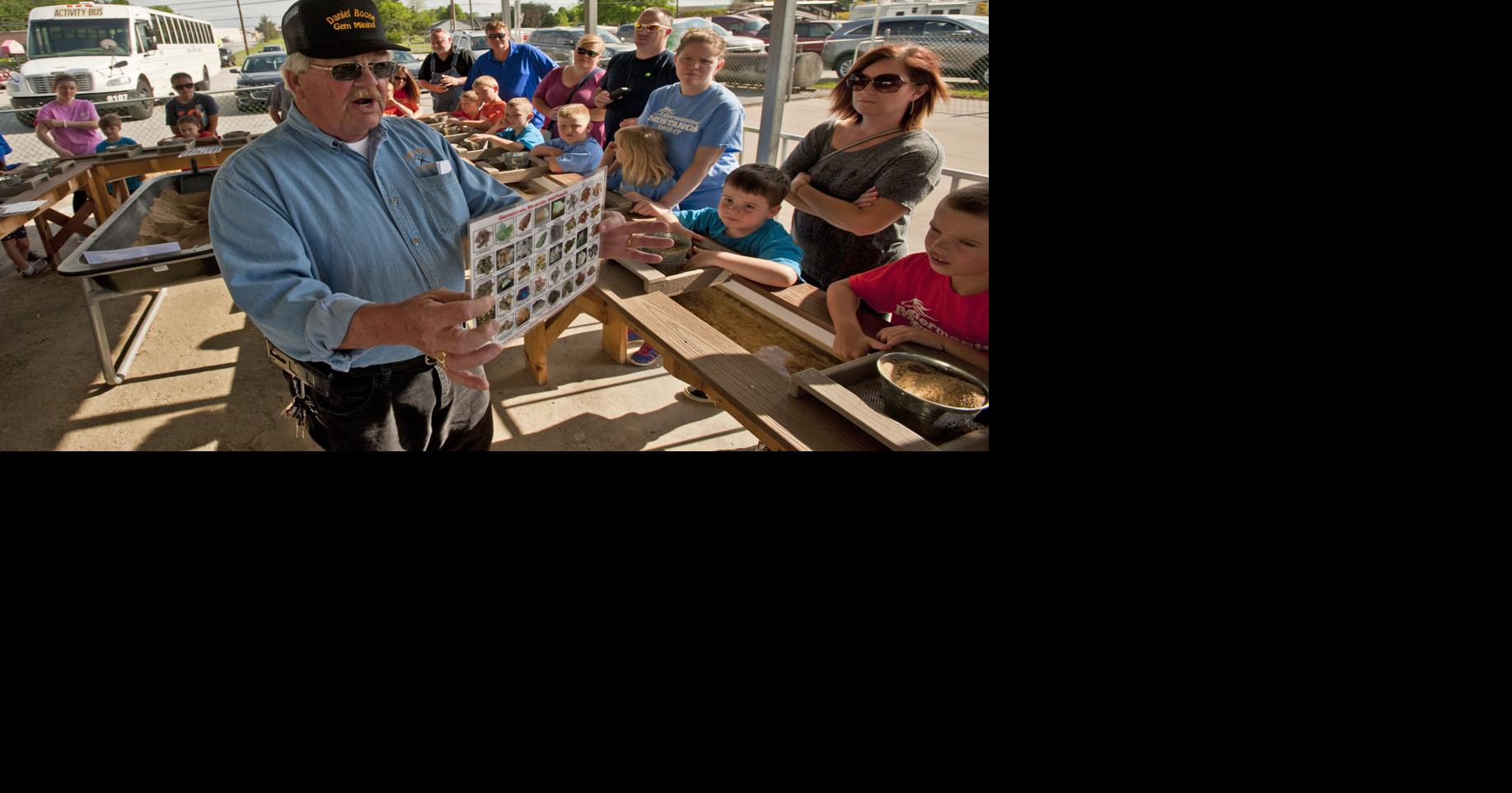 Gemmining company offers people of all ages the chance to sluice for gems