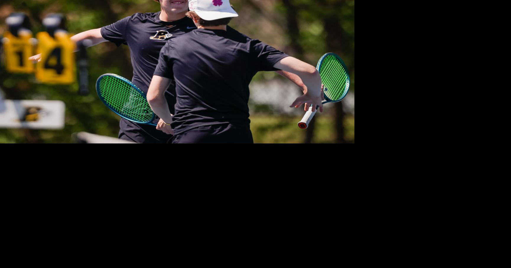 PHOTOS: Central Piedmont Conference 4 A boys tennis tournament at