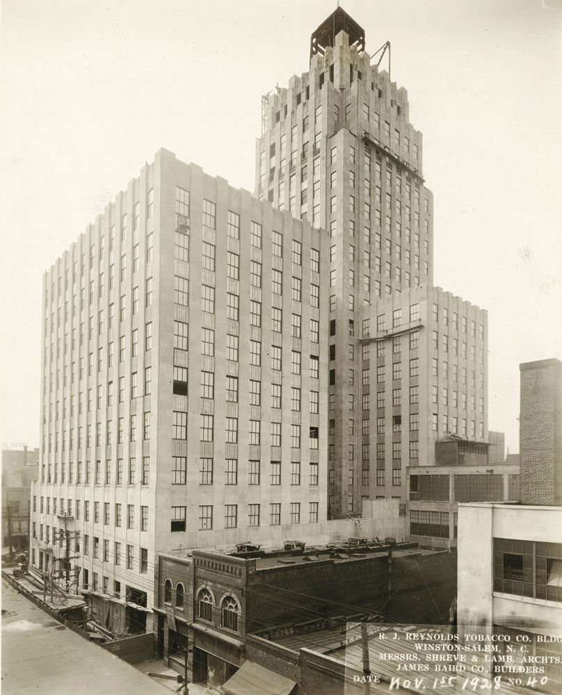 R.J. Reynolds Building, now 90, remains an architectural marvel ...