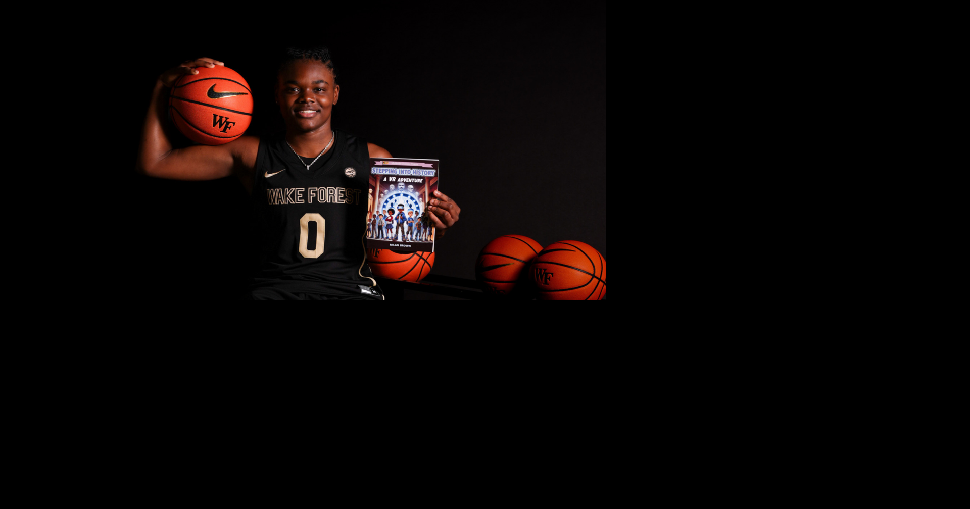 Demon Deacon basketball freshman is published author, aspiring governor. What will she do next?