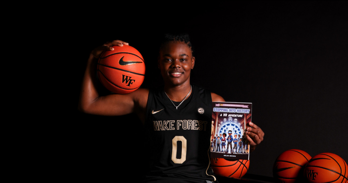 Demon Deacon basketball freshman is published author, aspiring governor. What will she do next?