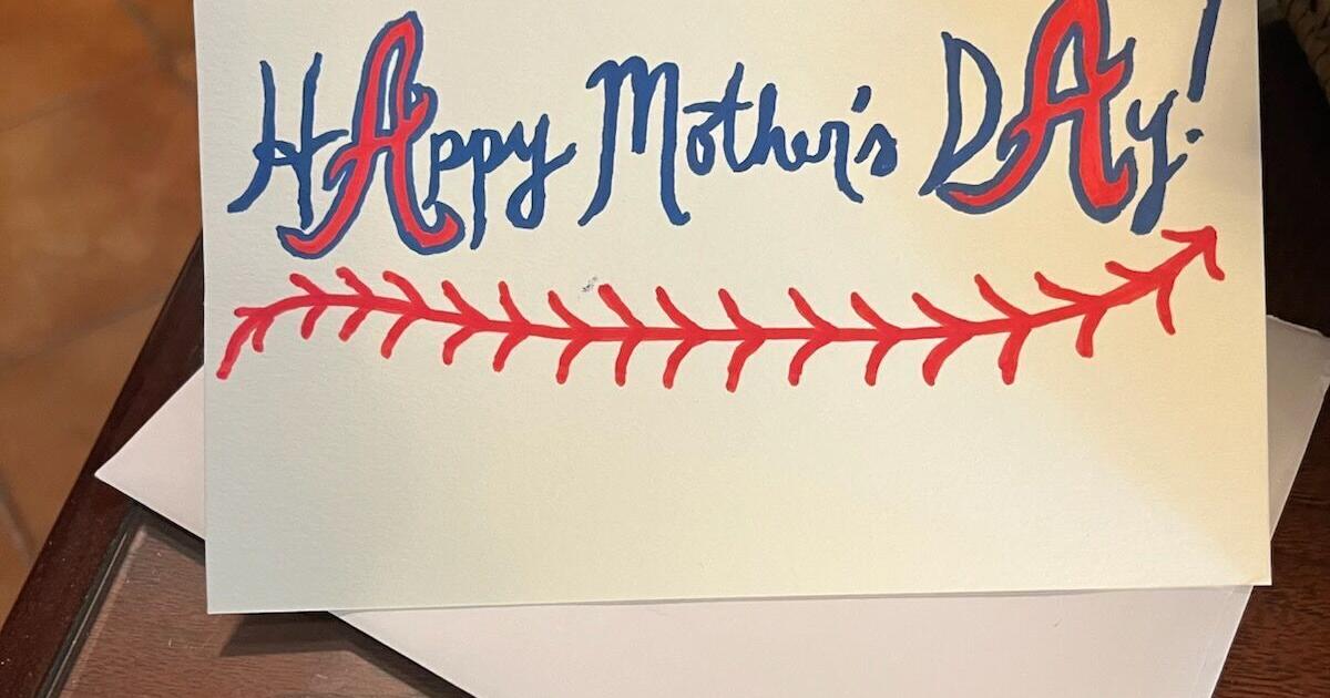 From the editor: Guess what my kids gave their favorite Braves fan for Mother's Day?