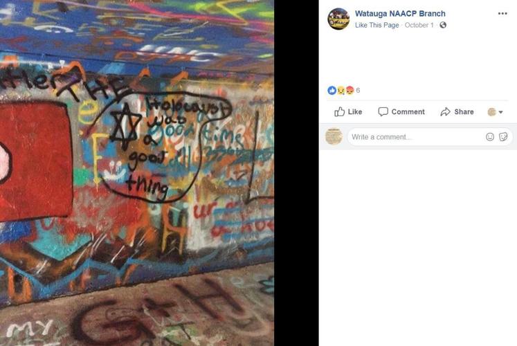 Anti-Semitic graffiti found on Appalachian State's campus condemned by  organizations, university investigating the incident